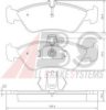 MERCE 0024206020 Brake Pad Set, disc brake